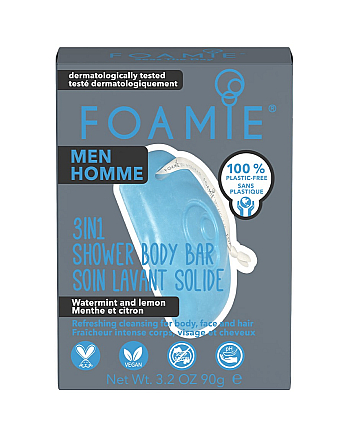 Foamie Men Ocean - Очищающее средство для тела и волос 90 г - hairs-russia.ru